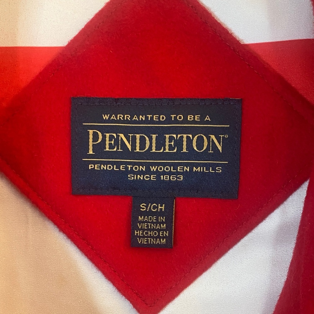 Pendleton Red Wool Jacket - Picture 2 of 9